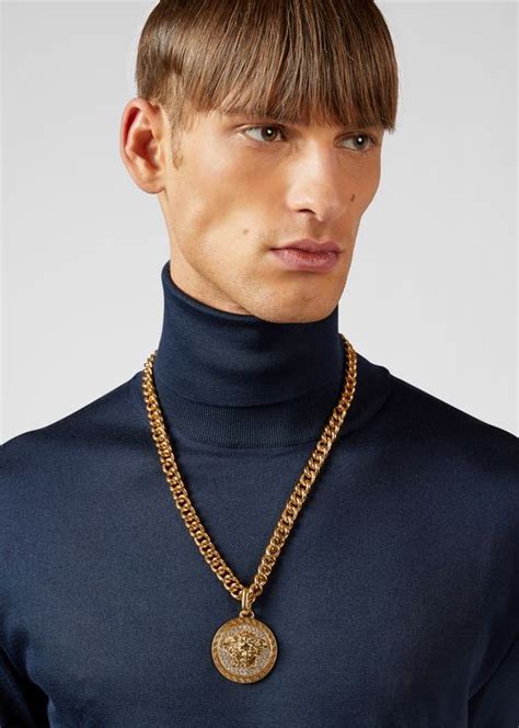 versace halskette männer